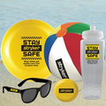 Bottle Flyer Beach Ball Sunglasses & YoYo Kit